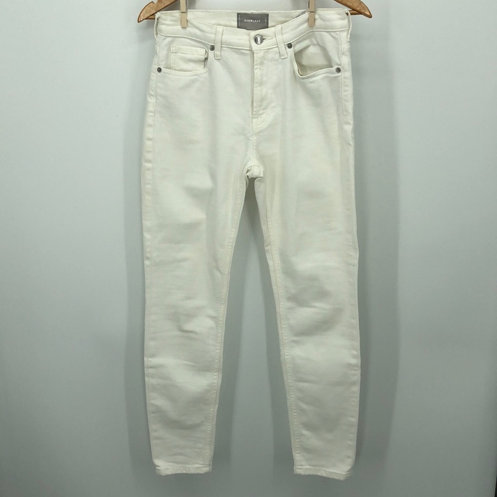 Everlane high waisted skinny jeans